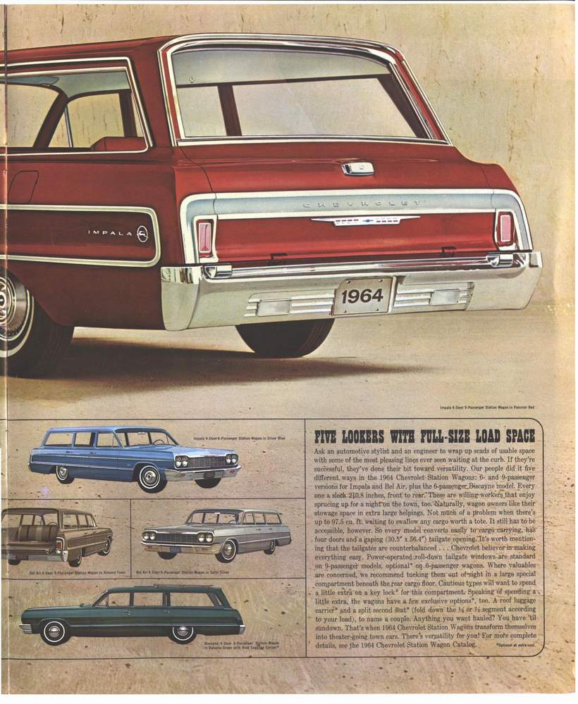 1964 Chevrolet Full-Size Brochure Page 11